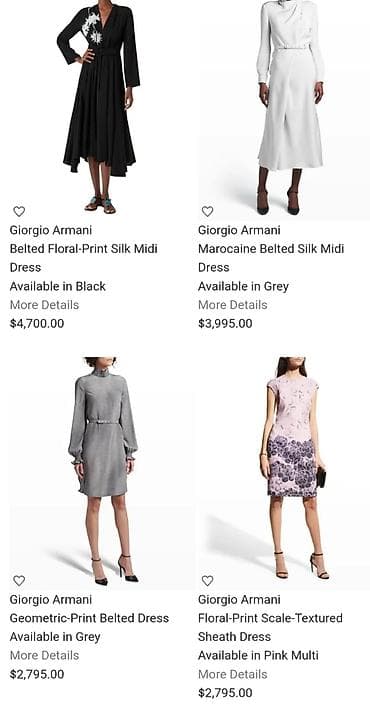 Giorgio ARMANI I linija, nova haljina sa etiketom, svilena. Vrhunski na lalafo.rs — 5 Giorgio ARMANI I linija, nova haljina sa etiketom, svilena. Vrhunski — 5