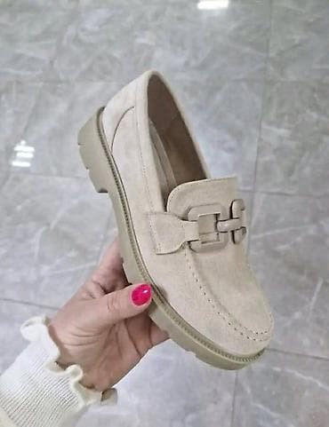 Loafers: Ženske mokasine – mokra velur koža - Model: klasične mokasine sa at lalafo.rs — 4 Loafers: Ženske mokasine – mokra velur koža - Model: klasične mokasine sa — 4