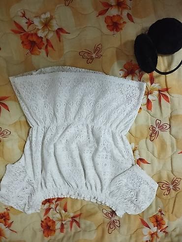 Bela cipkana Majica L velicina na lalafo.rs — 3 Bela cipkana Majica L velicina — 3