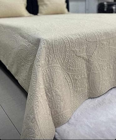 Trapunto prekrivač sa dve jastučnice ✨✨✨👀👀👀 Prekrivač 250*260 I dve na lalafo.rs — 2 Trapunto prekrivač sa dve jastučnice ✨✨✨👀👀👀 Prekrivač 250*260 I dve — 2