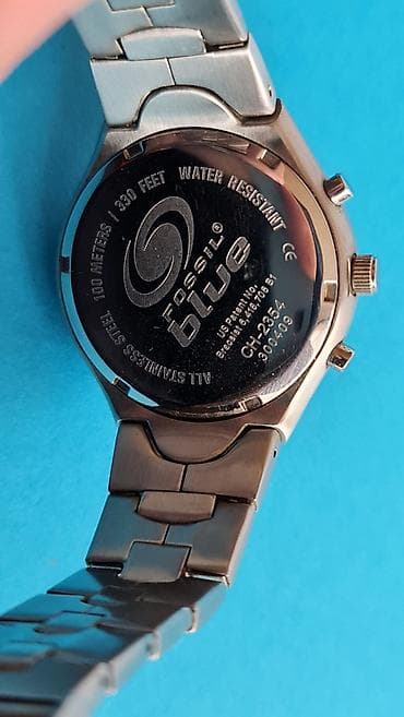 Fossil Blue muški hronograf – model CH-2354 - Kućište i narukvica od na lalafo.rs — 3 Fossil Blue muški hronograf – model CH-2354 - Kućište i narukvica od — 3