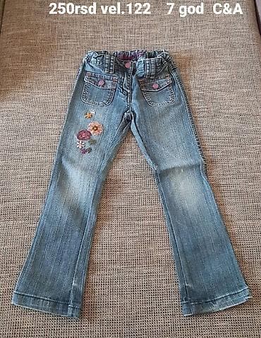 Dečije farmerke C&A, veličina 122 (za uzrast oko 7 godina). Plavi na lalafo.rs — 1 Dečije farmerke C&A, veličina 122 (za uzrast oko 7 godina). Plavi — 1