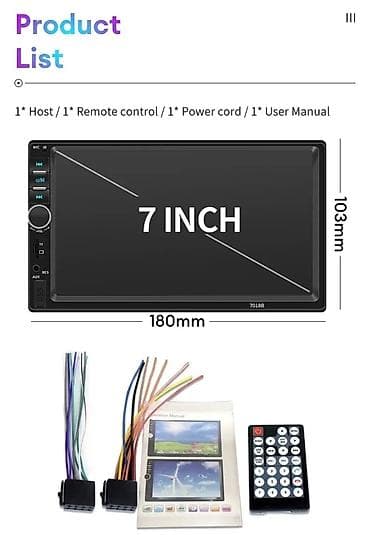 Multimedija za Auto, Kombi, Kamion, Traktor 2din 7inch Multimedija za at lalafo.rs — 10 Multimedija za Auto, Kombi, Kamion, Traktor 2din 7inch Multimedija za — 10