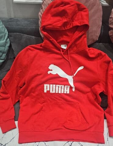 Duks, XL, Puma, bоја - Crvena, Sa kapuljačom na lalafo.rs Duks, XL, Puma, bоја - Crvena, Sa kapuljačom