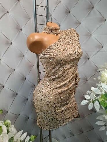 Elegantna mini haljina sa šljokicama - Model: asimetrična haljina sa na lalafo.rs Elegantna mini haljina sa šljokicama - Model: asimetrična haljina sa