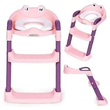 Dečji nastavak za wc šolju sa stepenicama ECO TOYS (model BC-5505) - na lalafo.rs — 1 Dečji nastavak za wc šolju sa stepenicama ECO TOYS (model BC-5505) - — 1