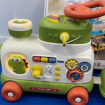 Guralice za bebe: Guralica vozic Svetlosnin i zvucni efekti Para na lokomotivi i jos na lalafo.rs — 6 Guralice za bebe: Guralica vozic Svetlosnin i zvucni efekti Para na lokomotivi i jos — 6
