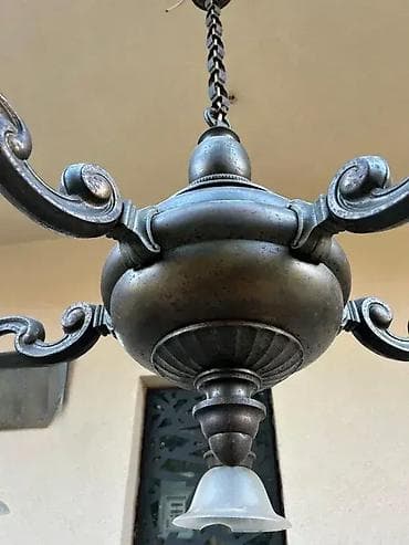 Stilske lampe: Stari luster salonac - SEČESIJA - MOGUĆ PREVOZ U odličnom stanju 💎 na lalafo.rs — 7 Stilske lampe: Stari luster salonac - SEČESIJA - MOGUĆ PREVOZ U odličnom stanju 💎 — 7