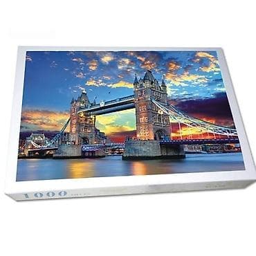 Puzzle – London Tower Bridge, 1000 delova - Slika: večernji prizor na lalafo.rs Puzzle – London Tower Bridge, 1000 delova - Slika: večernji prizor