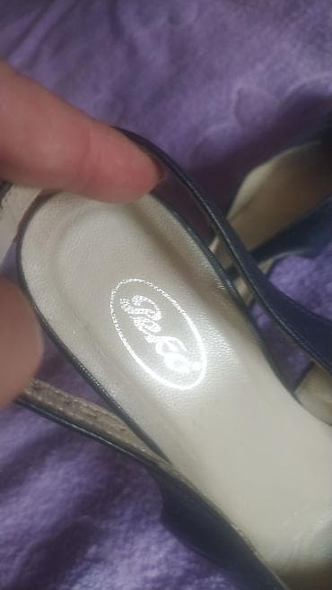 Elegantne kožne ženske polu sandale sa potpeticom. - Brend: Peko na lalafo.rs — 2 Elegantne kožne ženske polu sandale sa potpeticom. - Brend: Peko — 2