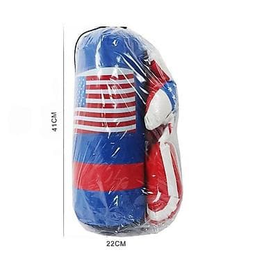 Dečije sportske igračke: Boks set za decu – džak i rukavice - Dimenzije džaka: približno 41 cm na lalafo.rs — 1 Dečije sportske igračke: Boks set za decu – džak i rukavice - Dimenzije džaka: približno 41 cm — 1