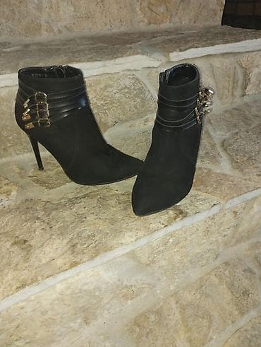 Čizme 37 štikla 10cm gazišta 23.5 nošene kratko na lalafo.rs — 2 Čizme 37 štikla 10cm gazišta 23.5 nošene kratko — 2