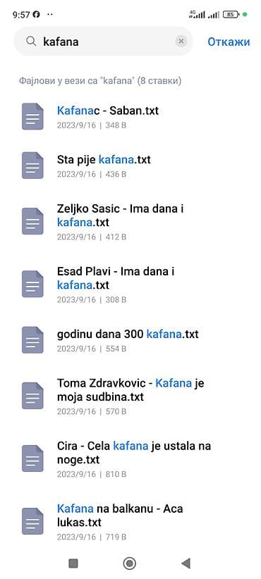 Sport & Hobby: Tekstovi pesama za telefone -Najveca baza ofline tekstova -Bez at lalafo.rs — 3 Sport & Hobby: Tekstovi pesama za telefone -Najveca baza ofline tekstova -Bez — 3