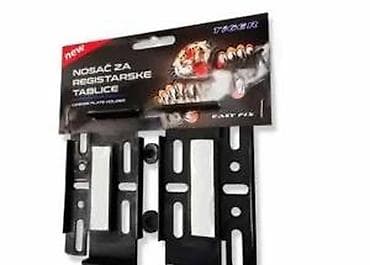 Univerzalni nosači za registarske tablice – set klipsi/adaptera za na lalafo.rs Univerzalni nosači za registarske tablice – set klipsi/adaptera za