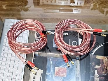 Zvučnički kablovi sa bananama – par - Tip: dvožilni zvučnički kabl - at lalafo.rs — 8 Zvučnički kablovi sa bananama – par - Tip: dvožilni zvučnički kabl - — 8