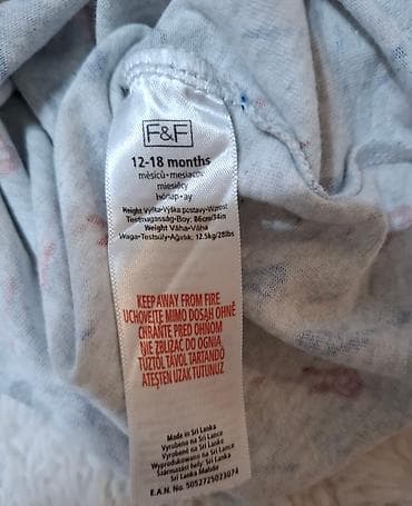 F&F komppletza bebe dečake Veličina realno 74/80 uplata pre na lalafo.rs — 6 F&F komppletza bebe dečake Veličina realno 74/80 uplata pre — 6