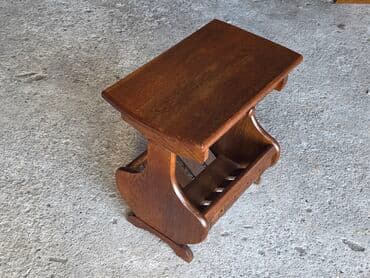 Dressers: Drveni stočić s policom za časopise i fiokom - Materijal: masivno at lalafo.rs — 5 Dressers: Drveni stočić s policom za časopise i fiokom - Materijal: masivno — 5