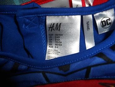 Kostim za maskenbal Supermen h&M vel. 2-4 na lalafo.rs — 4 Kostim za maskenbal Supermen h&M vel. 2-4 — 4