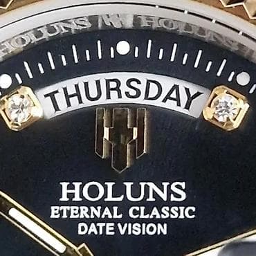 HOLUNS HLS001 -37mm- Crna- Rolex Day-Date Homage na lalafo.rs — 3 HOLUNS HLS001 -37mm- Crna- Rolex Day-Date Homage — 3