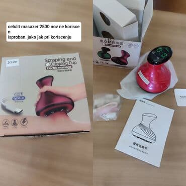 Električni masažer “Scraping and Cupping Cup” za anticelulit tretmane na lalafo.rs Električni masažer “Scraping and Cupping Cup” za anticelulit tretmane