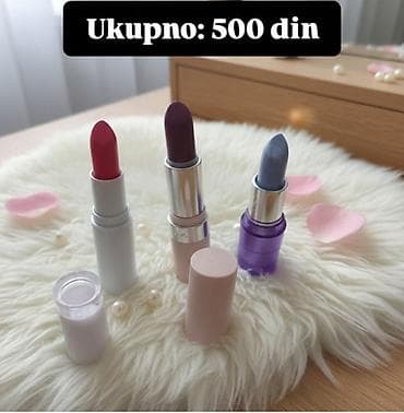 Set ruževa za usne – 3 komada - Nijanse: intenzivna crvena/ružičasta na lalafo.rs Set ruževa za usne – 3 komada - Nijanse: intenzivna crvena/ružičasta