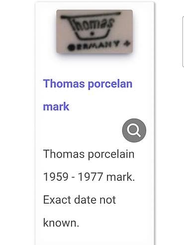 Vases and pots: Vazica nova 1959 do 1977god Thomas porcelan Nemacka. Vazica po at lalafo.rs — 3 Vases and pots: Vazica nova 1959 do 1977god Thomas porcelan Nemacka. Vazica po — 3