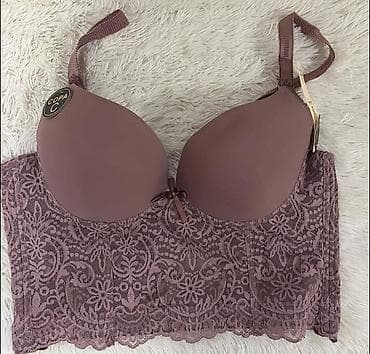 sako laneni: Čipkani bralet grudnjak – model sa produženom čipkanom bazom Veličina at lalafo.rs — 2 sako laneni: Čipkani bralet grudnjak – model sa produženom čipkanom bazom Veličina — 2