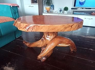 Crna Topola, puno drvo, unikat klub sto, 90x50x50 kupljen na Sajmu na lalafo.rs Crna Topola, puno drvo, unikat klub sto, 90x50x50 kupljen na Sajmu