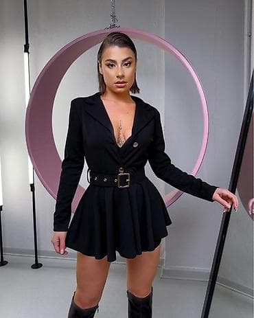 💫Ženska mini haljina u stilu blejzera sa kaišem
2700 din na lalafo.rs — 3 💫Ženska mini haljina u stilu blejzera sa kaišem
2700 din — 3