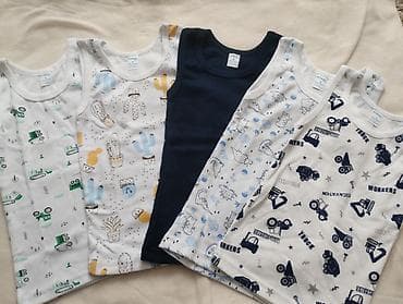 Dečije muške i ženske atlet majice. Vel 2-14. 100% pamuk. Cena 200 na lalafo.rs — 1 Dečije muške i ženske atlet majice. Vel 2-14. 100% pamuk. Cena 200 — 1