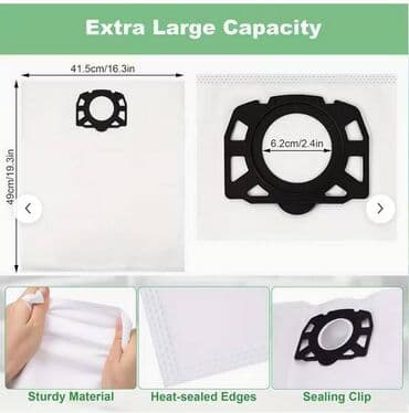 Irons: Kese za Karcher usisivače WD1/WD2/WD3 i dr. Kese su filcane za modele at lalafo.rs — 2 Irons: Kese za Karcher usisivače WD1/WD2/WD3 i dr. Kese su filcane za modele — 2