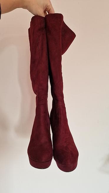 Čizme, 39, bоја - Bordo na lalafo.rs — 2 Čizme, 39, bоја - Bordo — 2