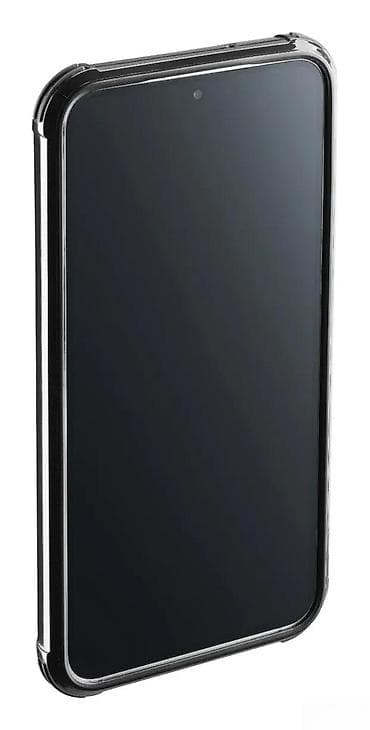 Providna čvrsta maska za telefon sa crnim ivicama, dizajnirana za na lalafo.rs Providna čvrsta maska za telefon sa crnim ivicama, dizajnirana za