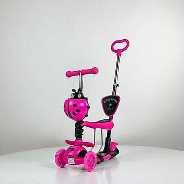 Baby Push Walkers: Dečiji trotinet 5 u 1 – rozi - Multifunkcionalni model: trotinet at lalafo.rs — 1 Baby Push Walkers: Dečiji trotinet 5 u 1 – rozi - Multifunkcionalni model: trotinet — 1
