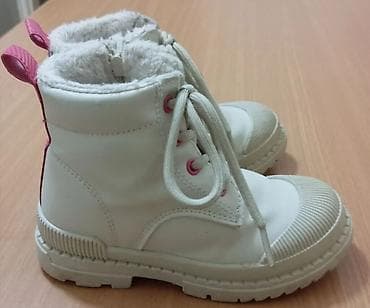 Dečje zimske čizmice sa toplom postavom - Boja: krem/bela sa roze na lalafo.rs — 2 Dečje zimske čizmice sa toplom postavom - Boja: krem/bela sa roze — 2