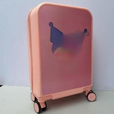 Travel suitcases and bags: Kofer na točkićima – ružičasta/losos nijansa, kabinski format - Tvrda at lalafo.rs — 8 Travel suitcases and bags: Kofer na točkićima – ružičasta/losos nijansa, kabinski format - Tvrda — 8