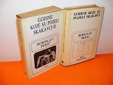 Naslov: Godine koje su pojeli skakavciAutor: Borislav PekićPovez na lalafo.rs Naslov: Godine koje su pojeli skakavciAutor: Borislav PekićPovez