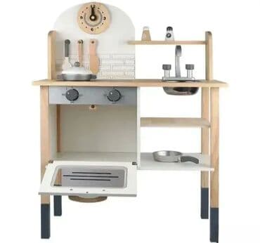 Dečije kuhinje: Fenomenalna drvena kuhinja za igru Prelepa kuhinja od pravog drveta – na lalafo.rs — 3 Dečije kuhinje: Fenomenalna drvena kuhinja za igru Prelepa kuhinja od pravog drveta – — 3