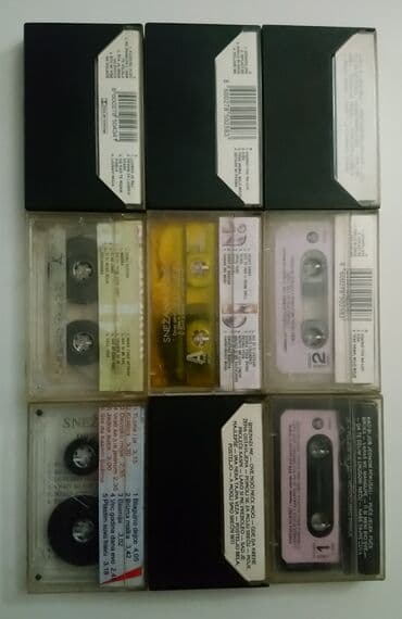 Audio kasete orginali ukupno ima 21 kaseta cena 2000din.prodajem! na lalafo.rs Audio kasete orginali ukupno ima 21 kaseta cena 2000din.prodajem!