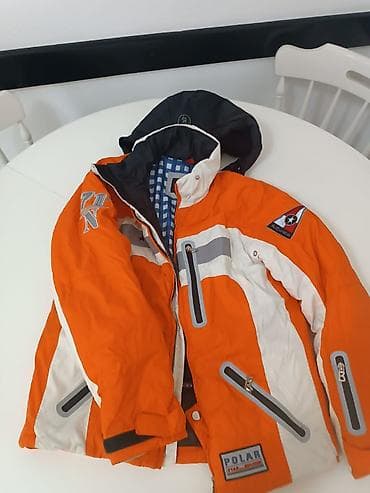 Bogner ski jakna – narandžasto‑bela sa sivim detaljima - Brend at lalafo.rs — 1 Bogner ski jakna – narandžasto‑bela sa sivim detaljima - Brend — 1