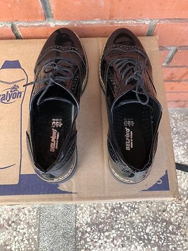 Lakowane ženske brog cipele BELINO - Materijal: sjajna lak-koža na lalafo.rs — 2 Lakowane ženske brog cipele BELINO - Materijal: sjajna lak-koža — 2