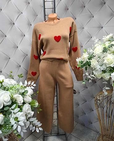 pantalone gina benotti: Dvodijelni ženski pleteni komplet – duks i pantalone širokih nogavica na lalafo.rs — 6 pantalone gina benotti: Dvodijelni ženski pleteni komplet – duks i pantalone širokih nogavica — 6