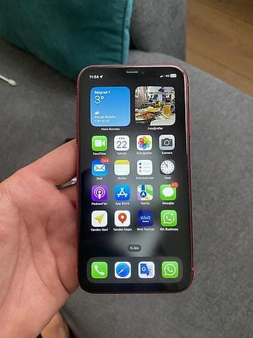 Apple iPhone 11 (PRODUCT)RED - Ekran: 6.1" Liquid Retina HD (LCD) at lalafo.rs — 6 Apple iPhone 11 (PRODUCT)RED - Ekran: 6.1" Liquid Retina HD (LCD) — 6