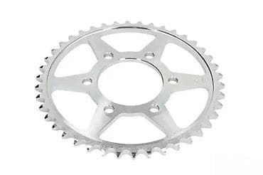 Zadnji lančanik za motocikl – aluminijumski - Materijal: obrađeni na lalafo.rs Zadnji lančanik za motocikl – aluminijumski - Materijal: obrađeni