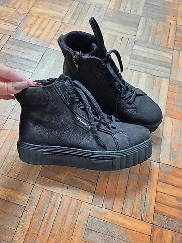 Tamaris ženske patike-gležnjače - Boja: crna - Model: visoke patike na lalafo.rs — 1 Tamaris ženske patike-gležnjače - Boja: crna - Model: visoke patike — 1