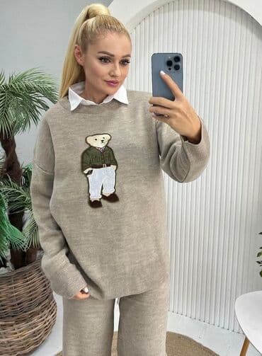 Kompleti trikotaža🐻 Mekani. topli Dužina nogavica 115 cm Cena : 3600 na lalafo.rs Kompleti trikotaža🐻 Mekani. topli Dužina nogavica 115 cm Cena : 3600