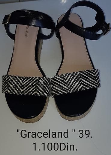 Graceland ženske sandale, broj 39. - Model sa platformom/espadrila na lalafo.rs Graceland ženske sandale, broj 39. - Model sa platformom/espadrila