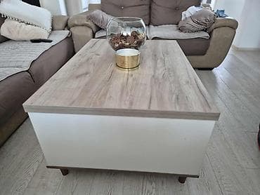 Klub sto sa skrivenim odlaganjem - Materijal: oplemenjena iverica na lalafo.rs — 3 Klub sto sa skrivenim odlaganjem - Materijal: oplemenjena iverica — 3