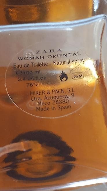 zenske original guess: Zara Woman Oriental edt, 100ml Stara formula parfema Kod 104413 na lalafo.rs — 3 zenske original guess: Zara Woman Oriental edt, 100ml Stara formula parfema Kod 104413 — 3