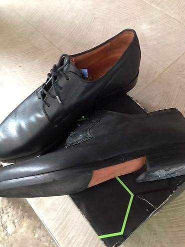 Muške elegantne cipele – crne, klasičan model na pertlanje (derby) na lalafo.rs — 5 Muške elegantne cipele – crne, klasičan model na pertlanje (derby) — 5